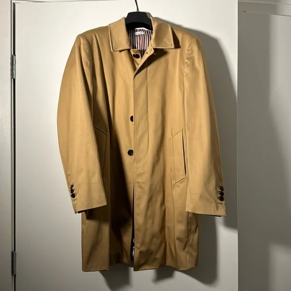 Thom browne trench hot sale coat